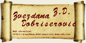Zvezdana Dobrišerović vizit kartica